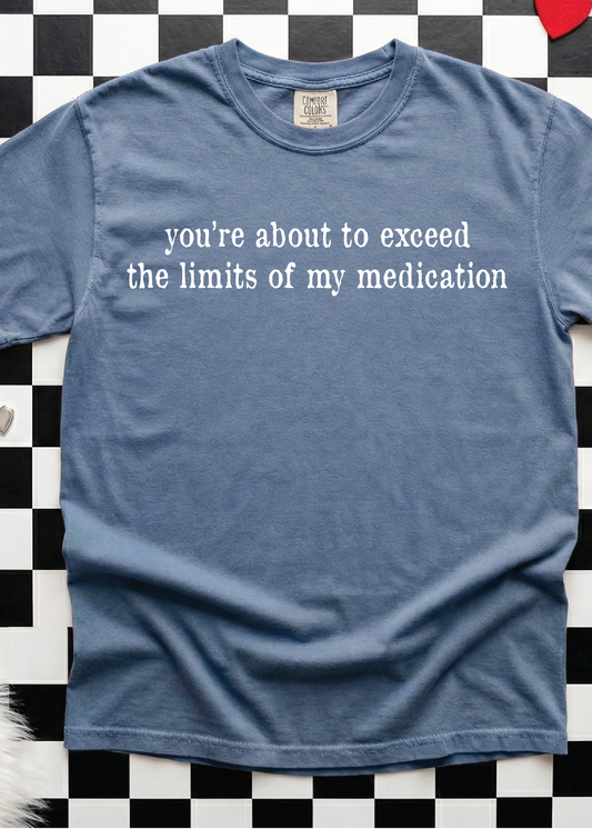 Exceed the limits comfort color tee