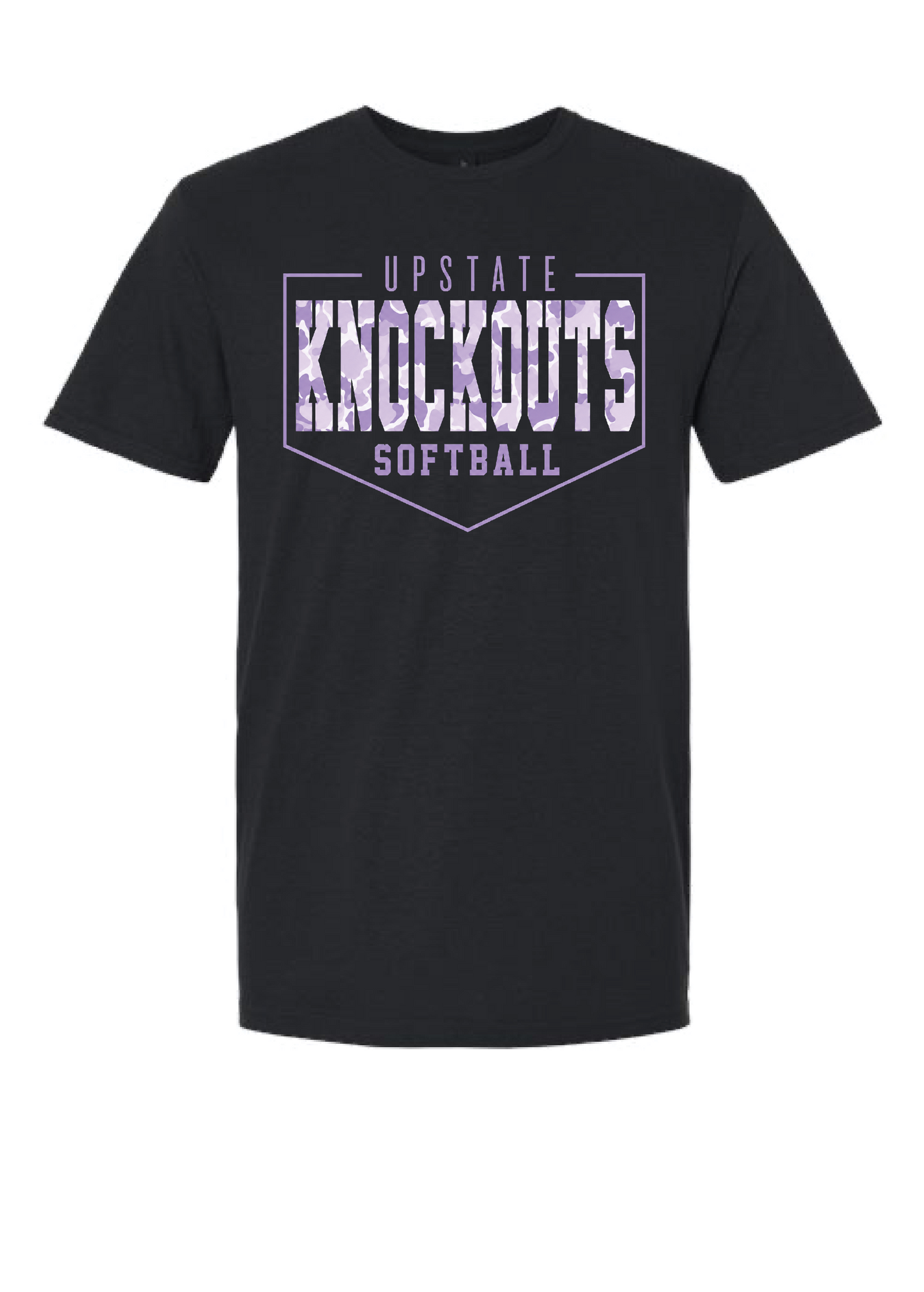 Upstate Knockouts Softball Camo Tee
