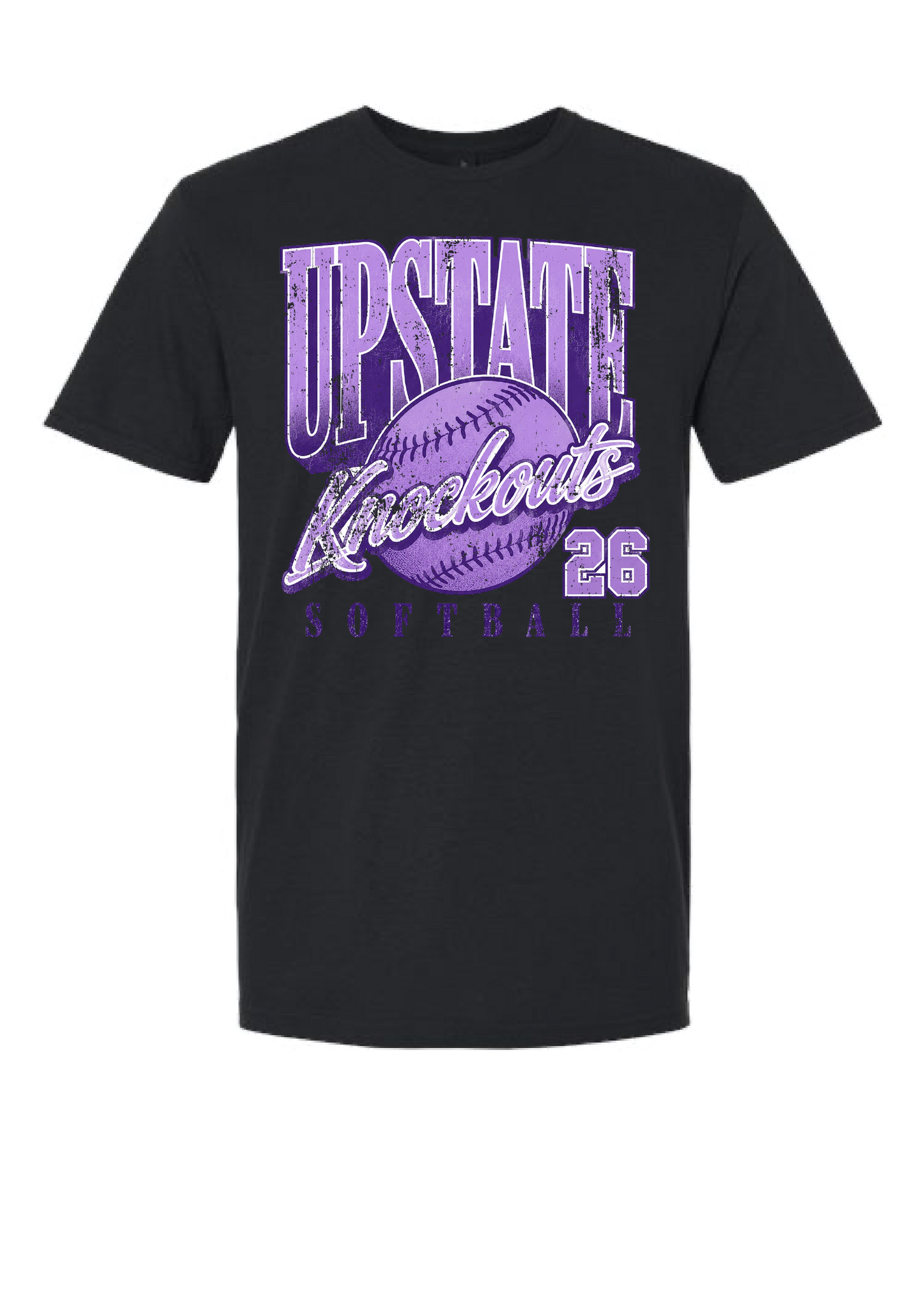 Upstate Knockouts Softball Vintage Tee