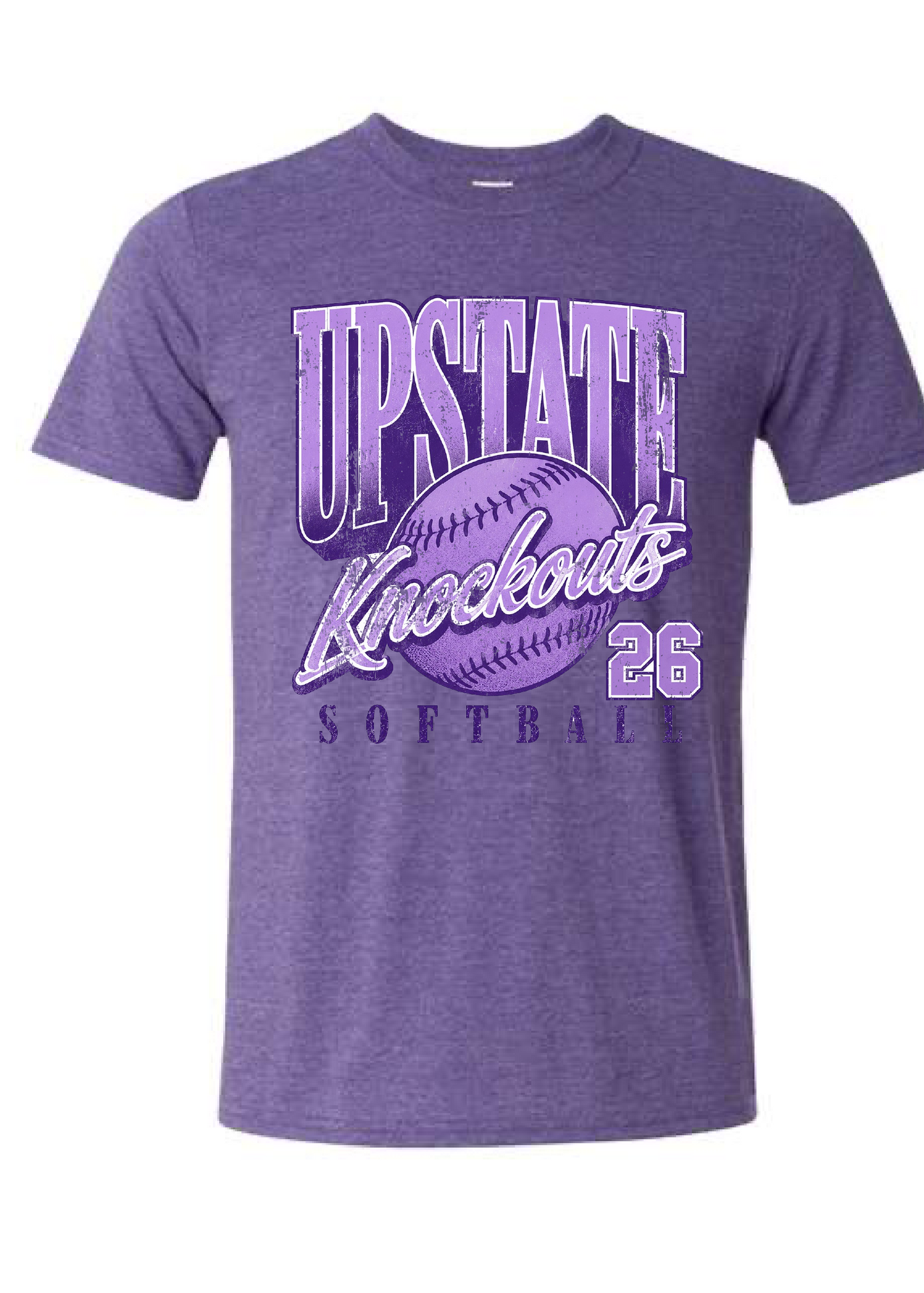 Upstate Knockouts Softball Vintage Tee
