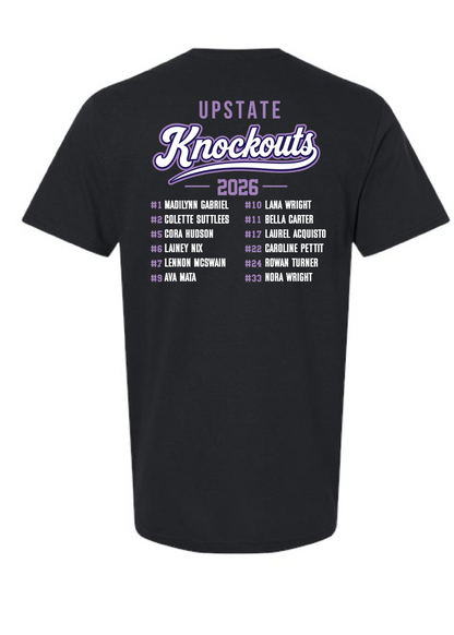 Upstate Knockouts Softball 2026 Tee