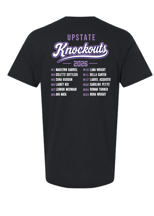 Upstate Knockouts Softball 2026 Tee