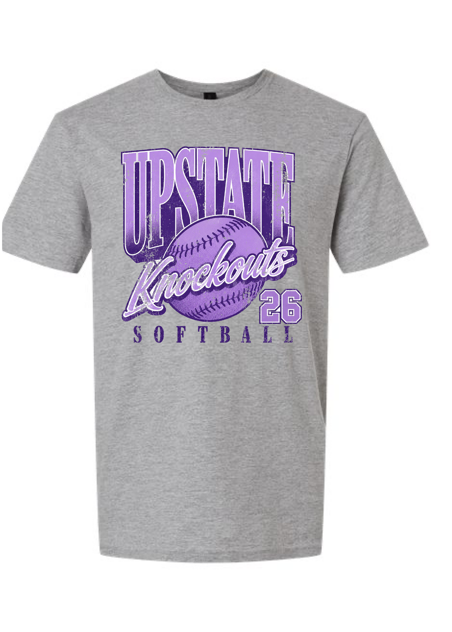 Upstate Knockouts Softball Vintage Tee