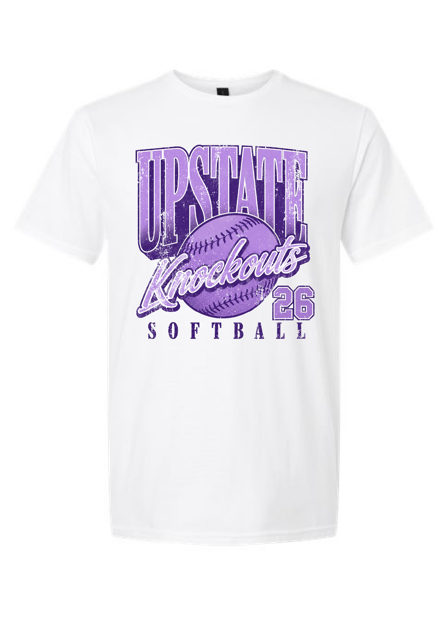 Upstate Knockouts Softball Vintage Tee
