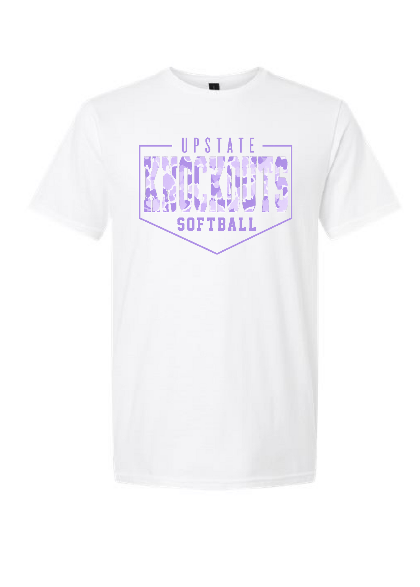 Upstate Knockouts Softball Camo Tee