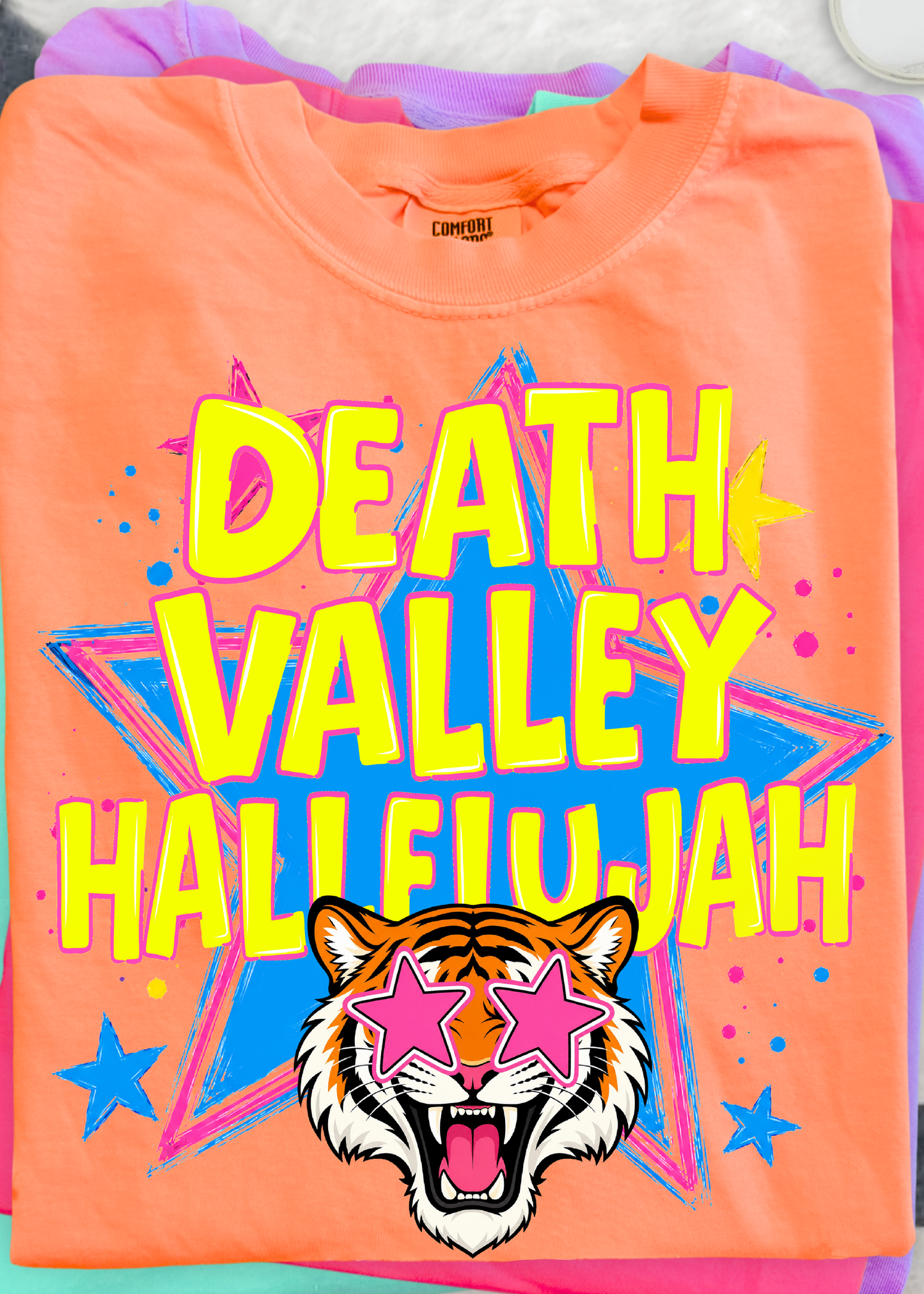 Custom Mascot Hallelujah COMFORT COLOR Tee