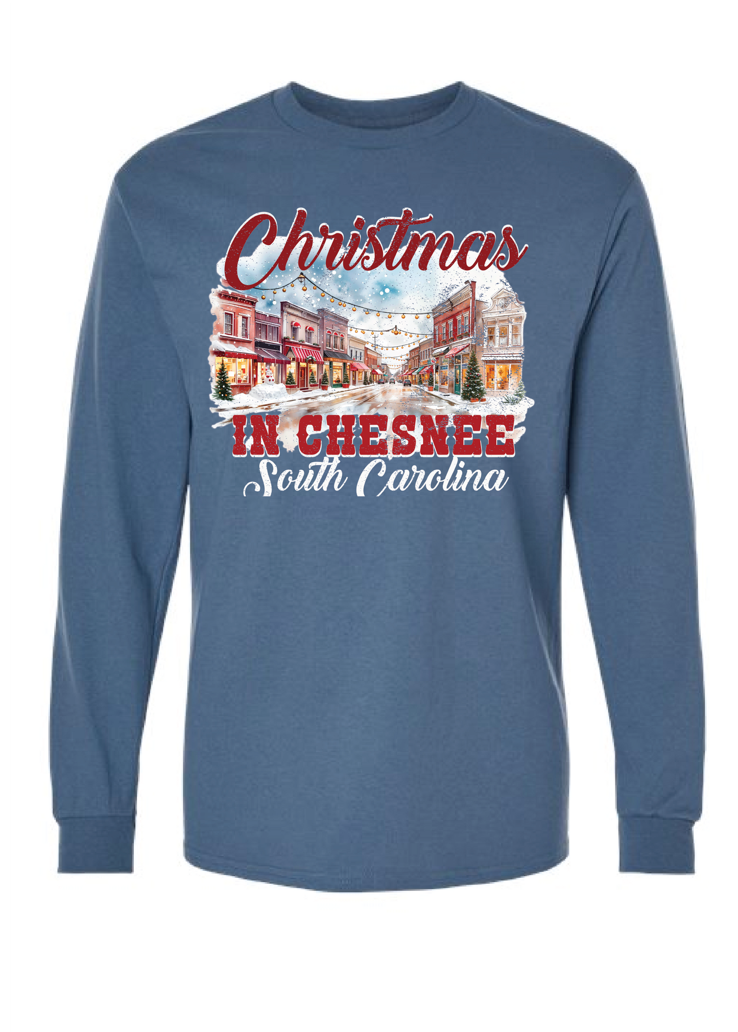 Christmas in Chesnee Long Sleeves