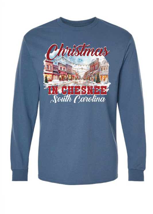 Christmas in Chesnee Long Sleeves