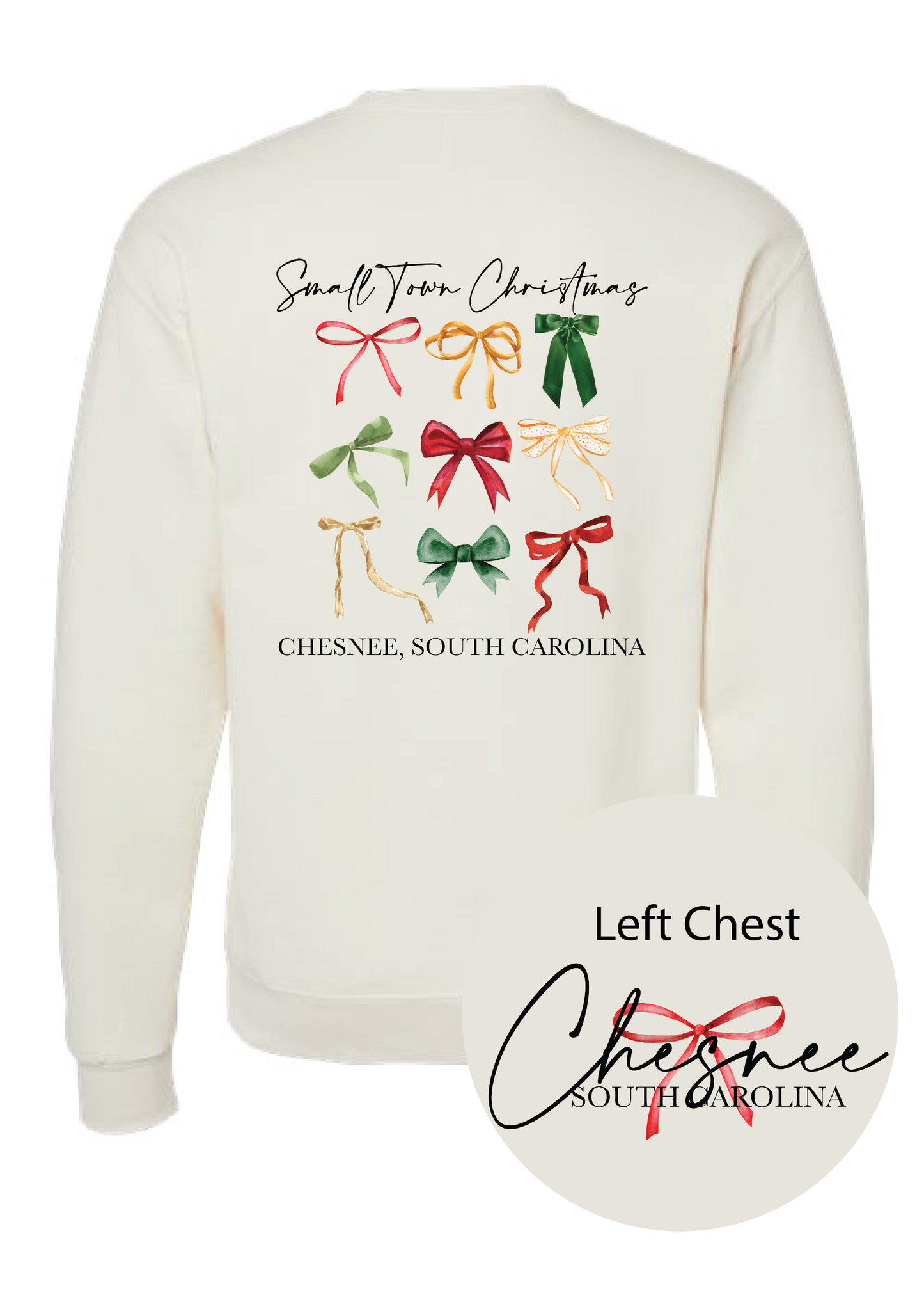 Chesnee Christmas Coquette Sweatshirt