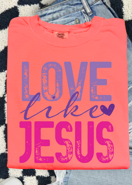 LOVE LIKE JESUS COMFORT COLOR