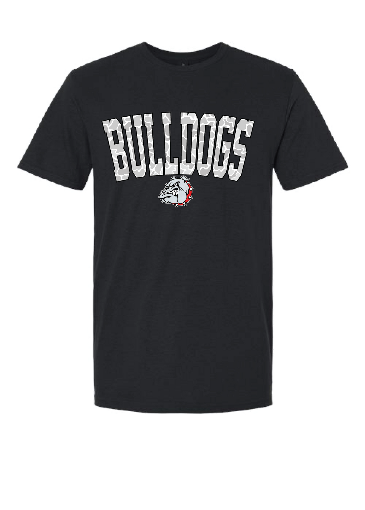 Varsity Camo Bulldogs Tee