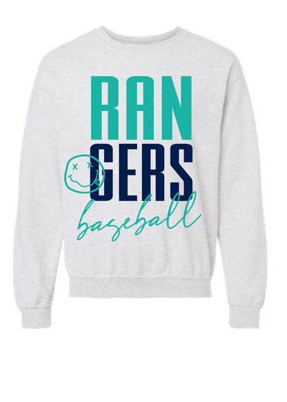 Rangers Smiley Sweatshirt