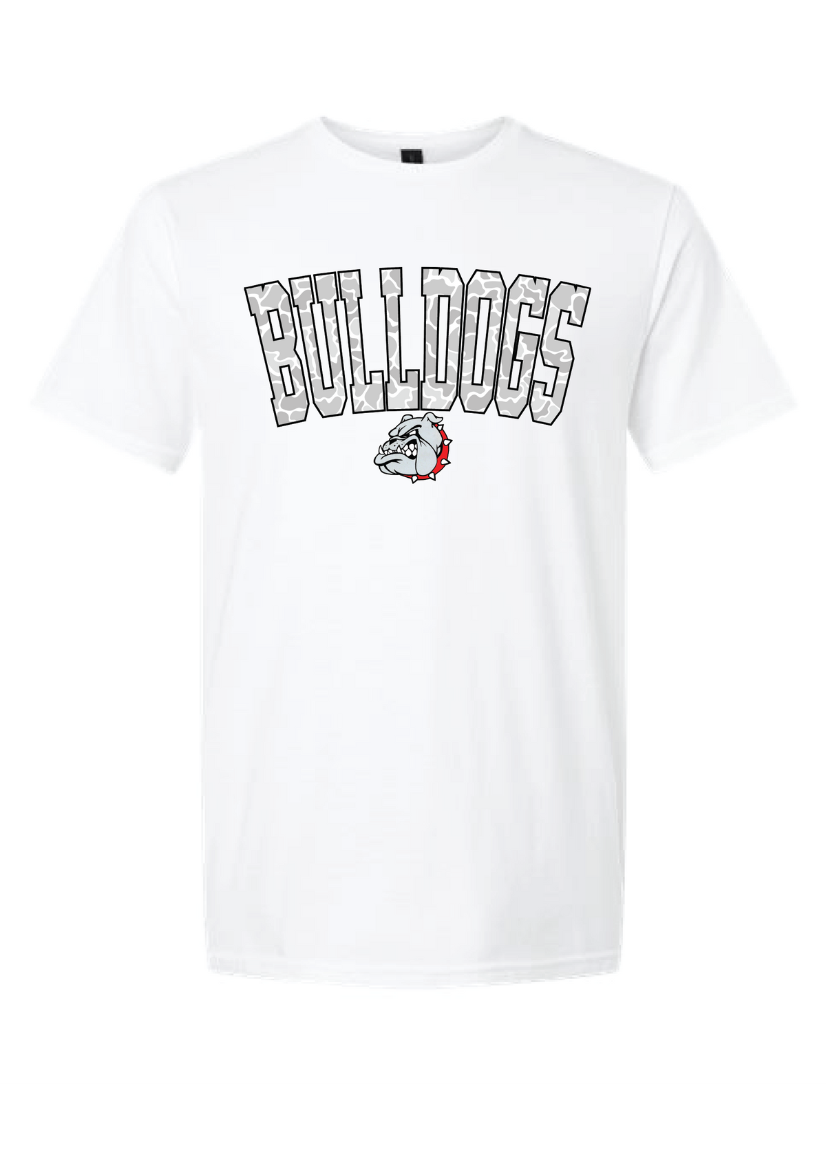 Varsity Camo Bulldogs Tee