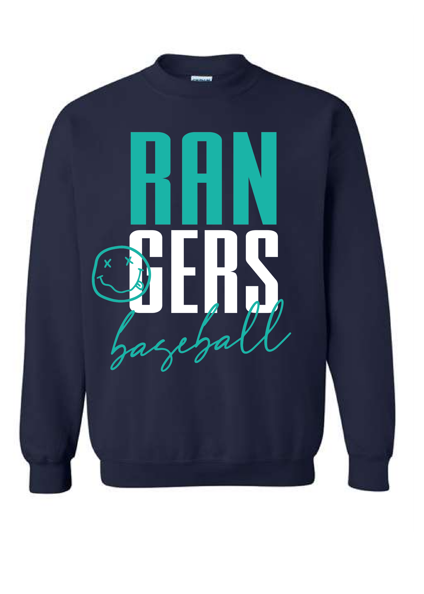 Rangers Smiley Sweatshirt