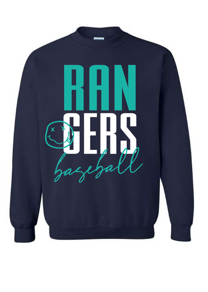 Rangers Smiley Sweatshirt