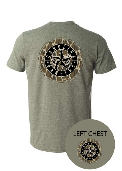 Bottomlands Camo Rangers Graphic Tee