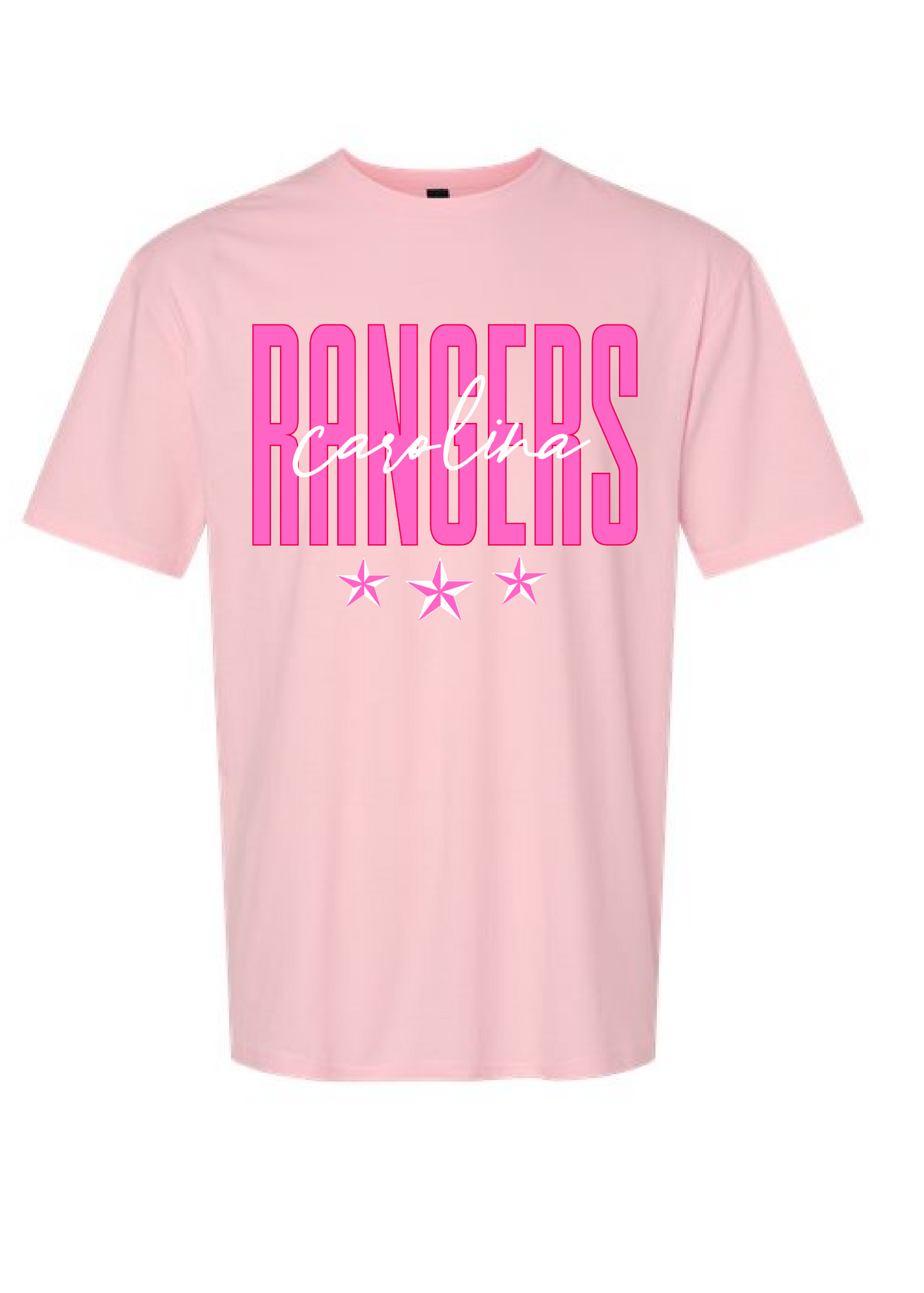 Pink out Rangers Graphic Tee