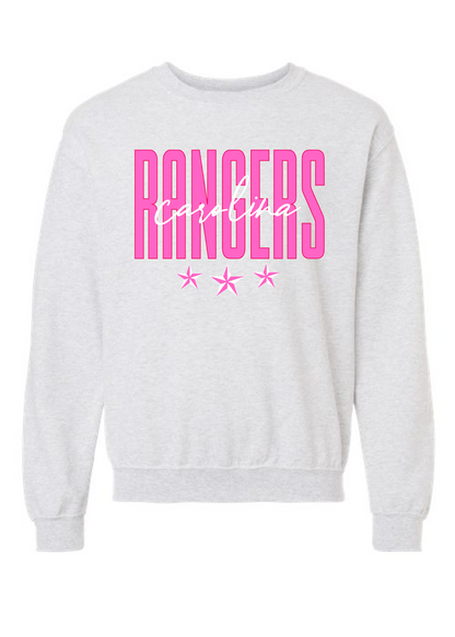 Rangers Pink Out Sweatshirt