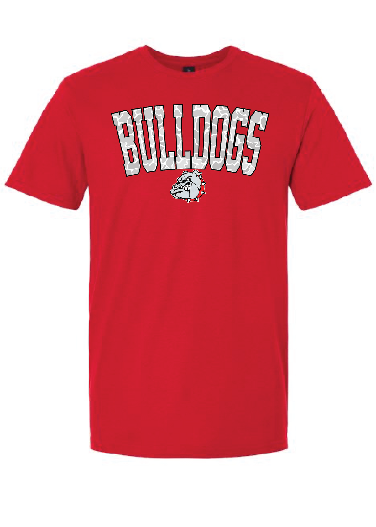 Varsity Camo Bulldogs Tee