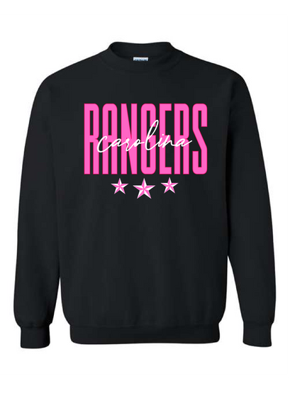 Rangers Pink Out Sweatshirt
