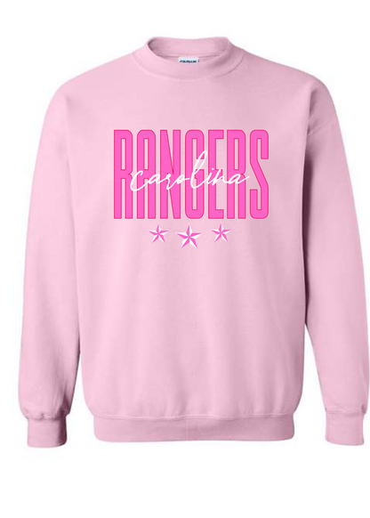Rangers Pink Out Sweatshirt