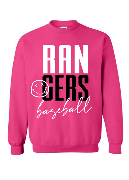 Rangers Smiley Sweatshirt