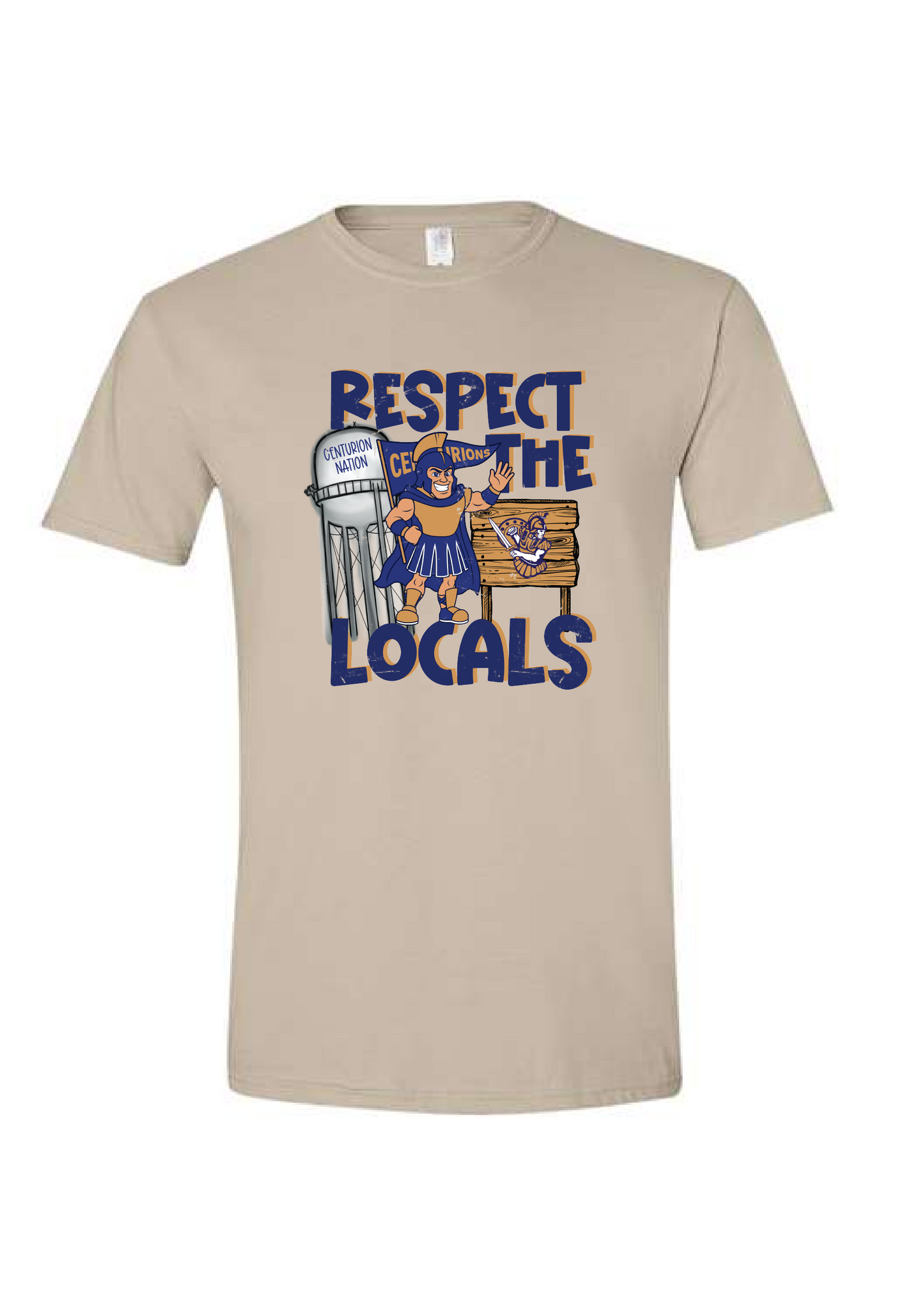 Centurions Respect the Locals Graphic Tee