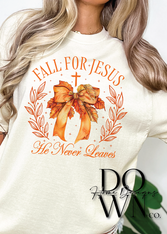 Fall for Jesus Tee