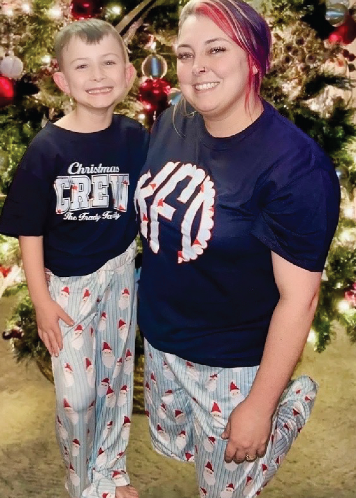 Jolly Santa Unisex Pajama Pants