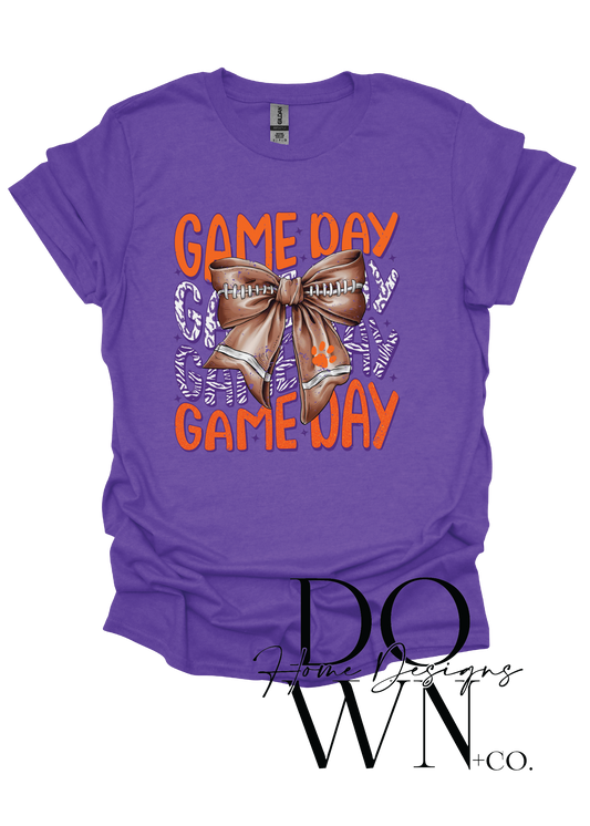 Tigers Coquette Gameday Tee