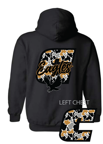 Chesnee C BLACK AND GOLD Hoodie