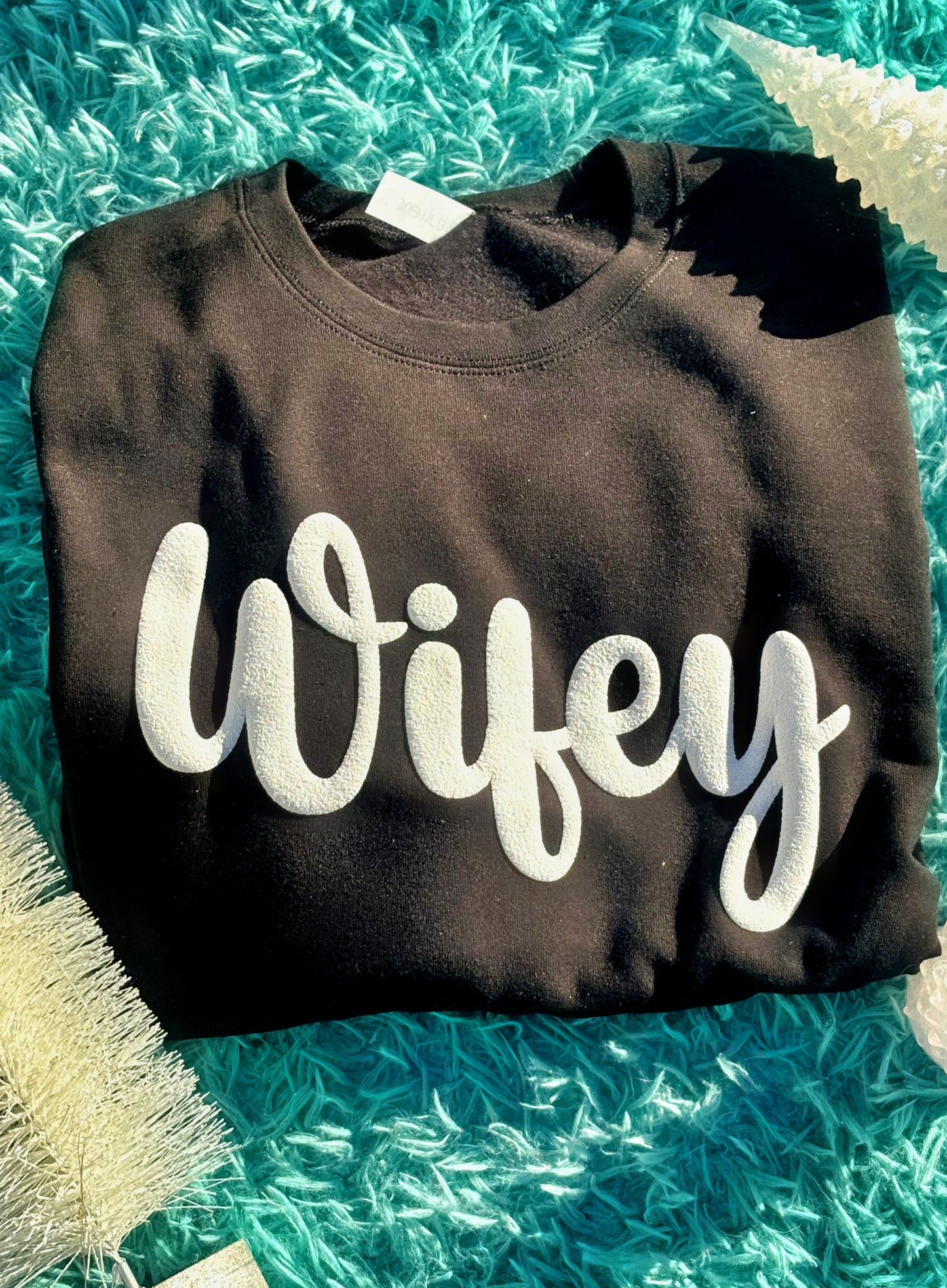 Personalized Puff Namedrop Crewneck Sweatshirt