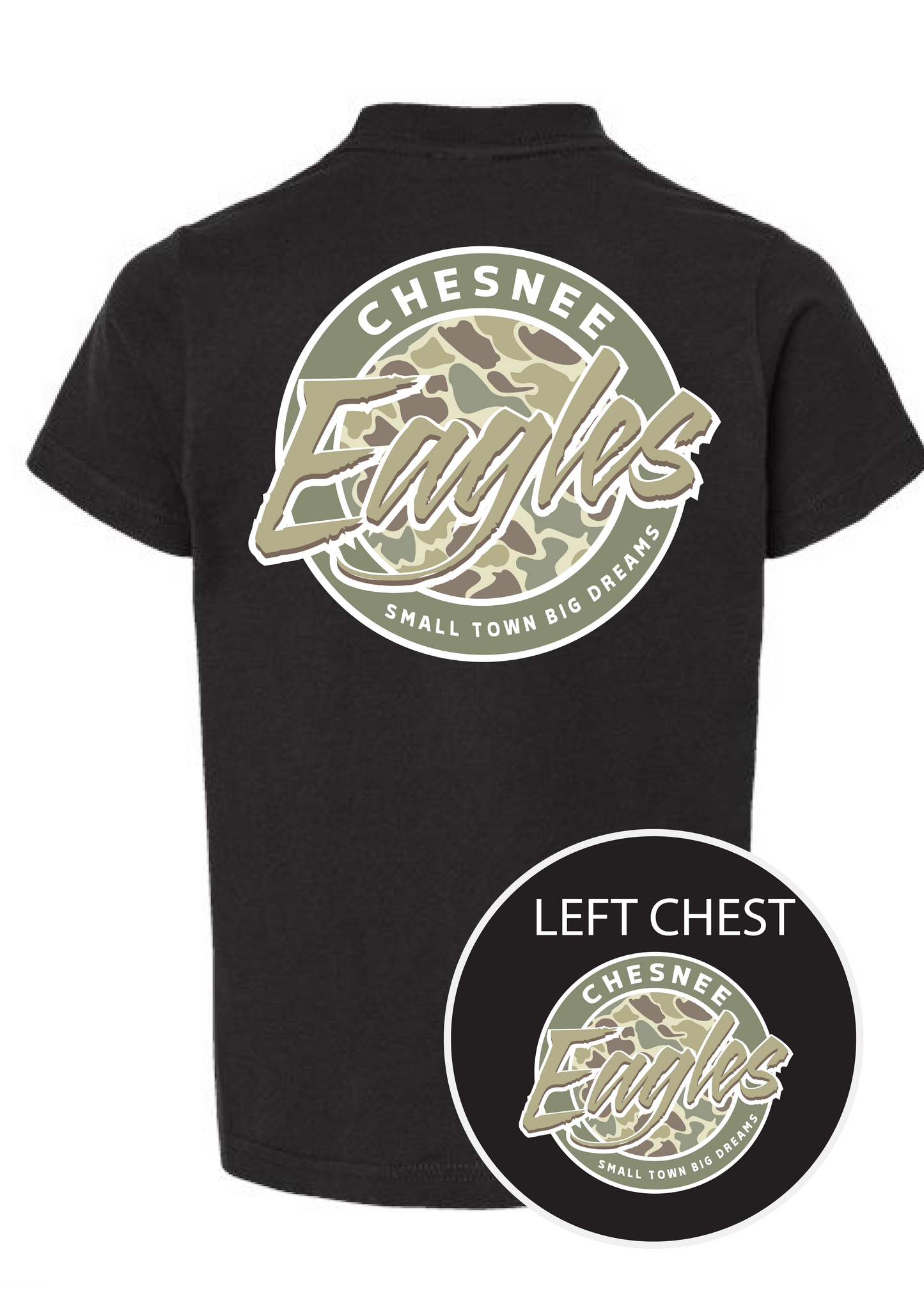 Chesnee Duck Camo YOUTH Tee