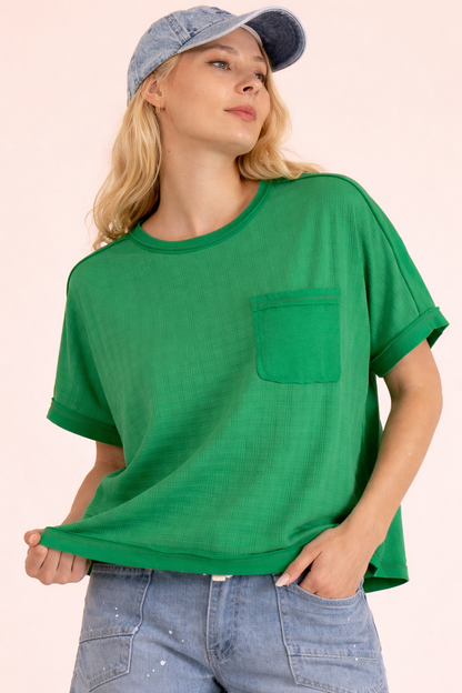 The Go-To Textured Tee