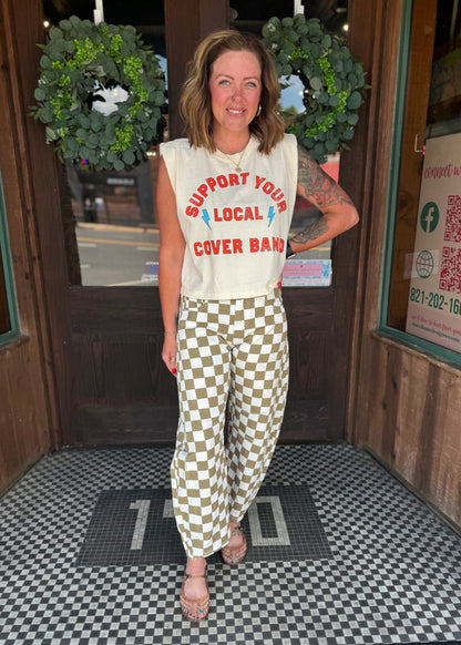 Checkmate Barrel Jeans