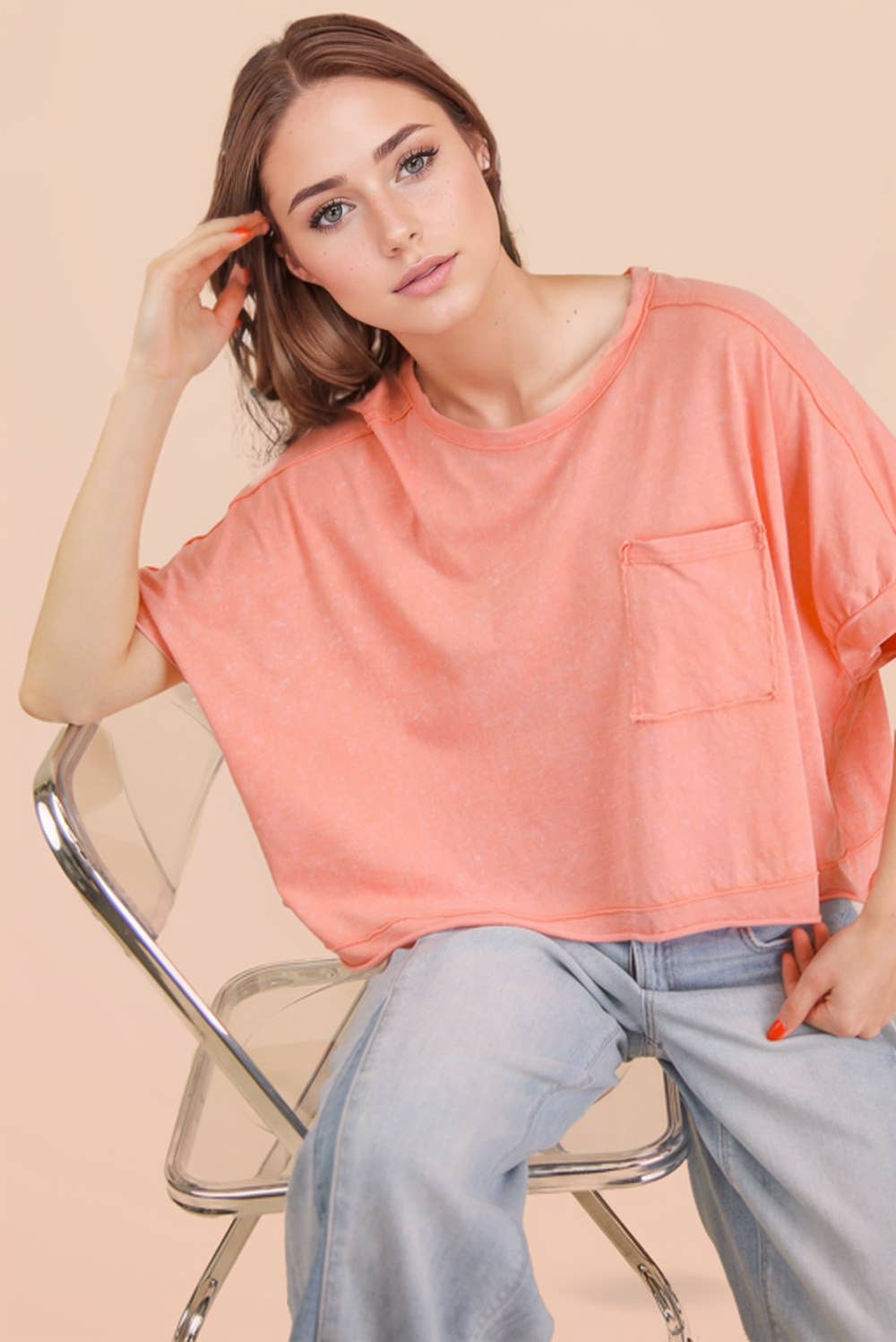 Oversized Comfy Crop