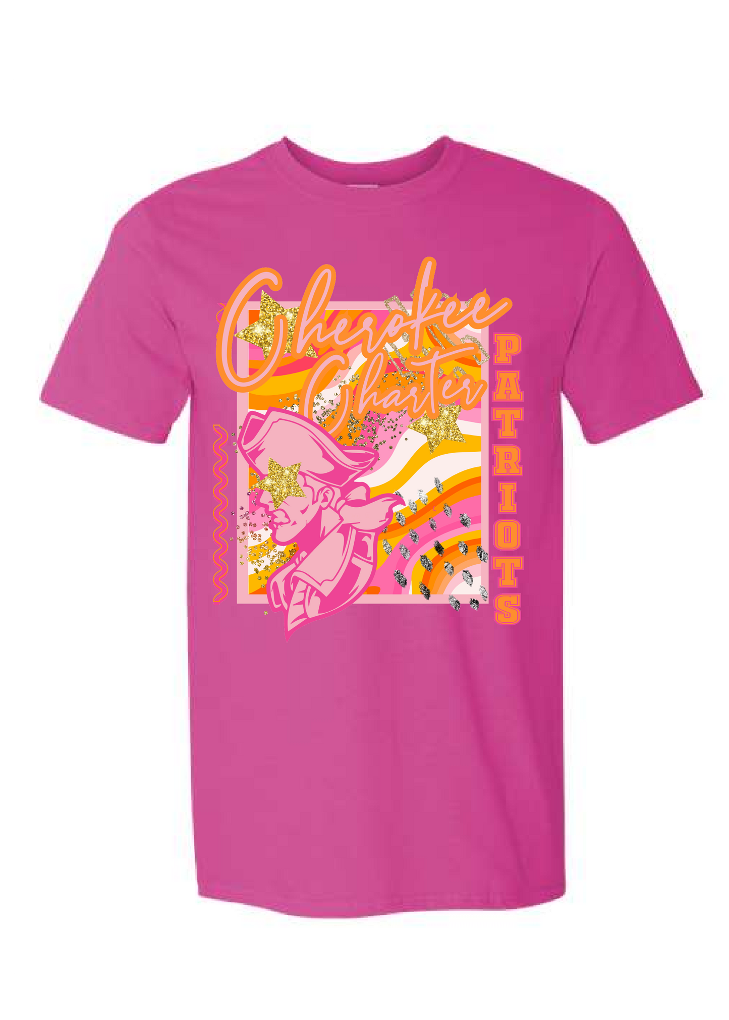 Abstract Groovy Cherokee Charter Tee