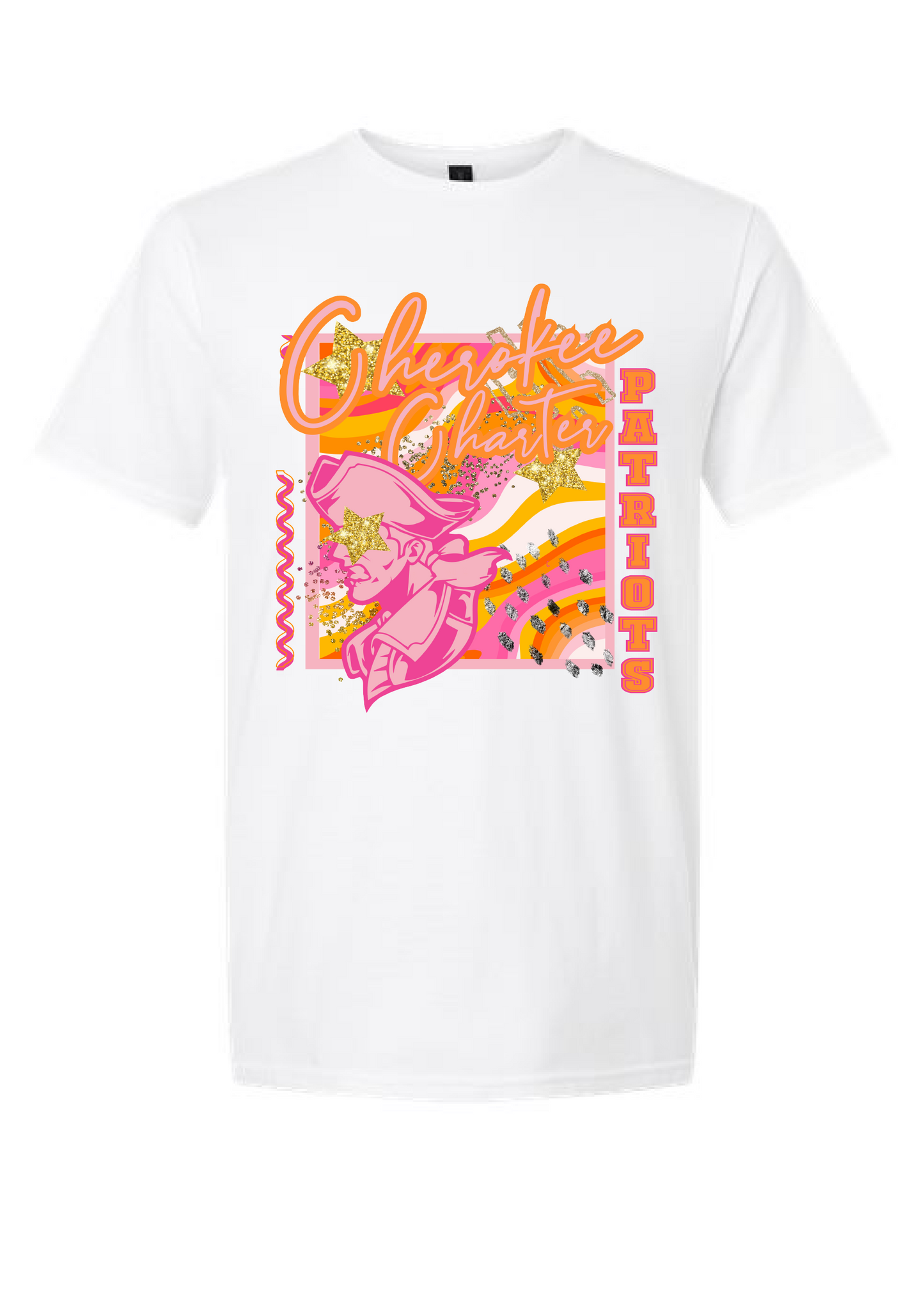 Abstract Groovy Cherokee Charter Tee