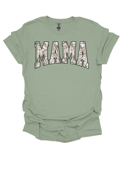 Winter Camo Personalized Graphic Tee