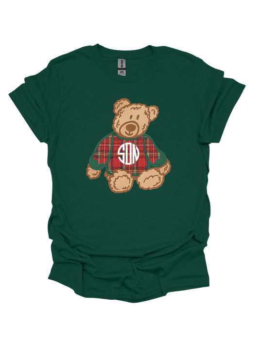 Viral Bear Christmas Personalized Graphic Tee