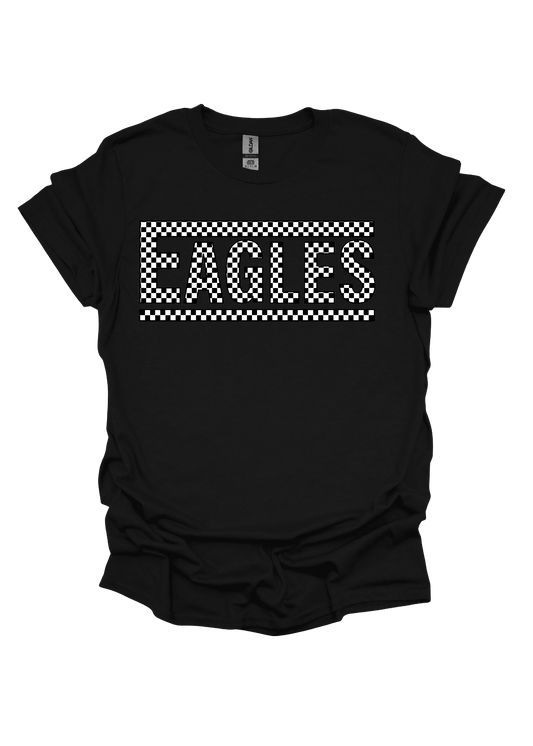 Checkered Eagles Tee ADULT