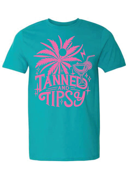 Tanned + Tipsy Tee