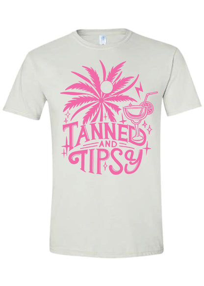 Tanned + Tipsy Tee