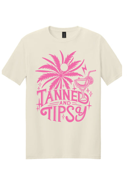 Tanned + Tipsy Tee