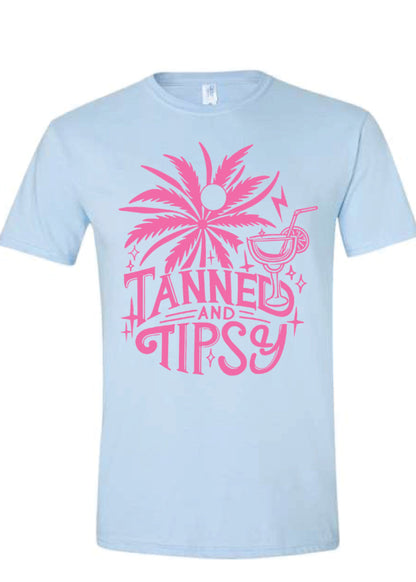 Tanned + Tipsy Tee