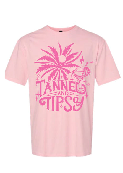 Tanned + Tipsy Tee