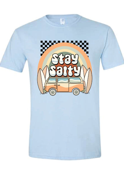 Stay Salty Retro Tee