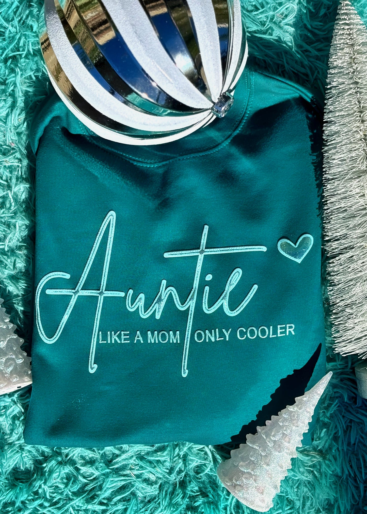 Auntie Only Cooler Puff Crewneck Sweatshirt