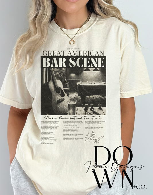 Great American Bar Scene Tee