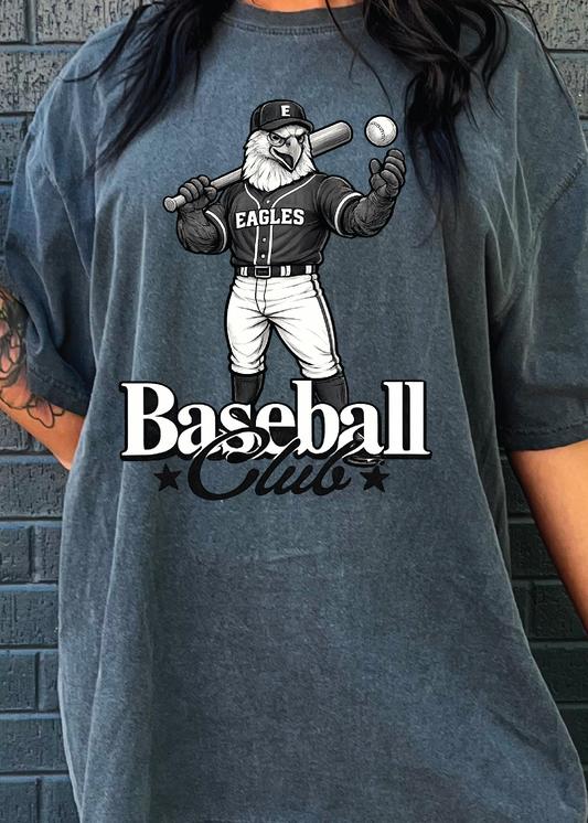 Custom Mascot Baseball Club Comfort Color